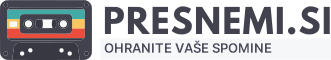 Presnemi.si logo